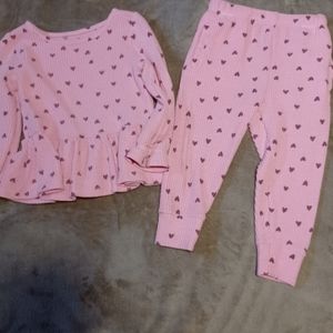 Toddler girls pants set